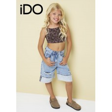 DENIM MARBLE SHORTS IDO DENIM MARBLE SHORTS IDO